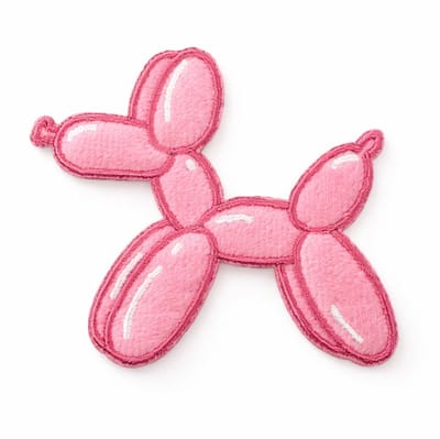Fjesta© Oeteldonk embleem - Roze ballonhond