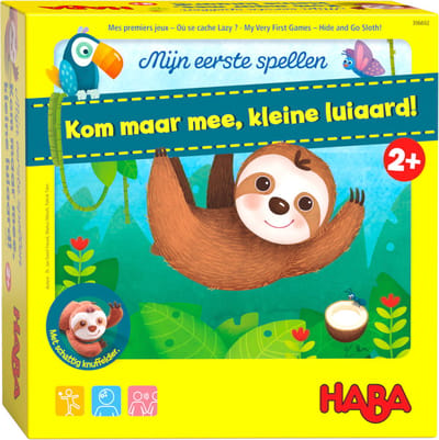 Mijn eerste spellen - Kom maar mee luiaard!