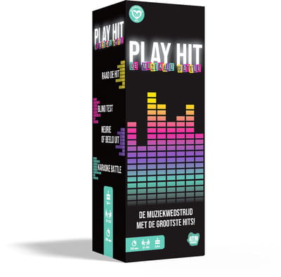 Play Hit: De Muzikale Battle – Actief & Hilarisch Partyspel - Perfect voor Feestjes en Familieavonden - Test je Muziekkennis!