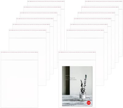 Dailygoods- Cellofaanzakken grote zelfsluitend - plastic zakken 25 x 33 cm - 200 stuks - zelfklevende polyzakken - doorzichtig - geschikt voor kleding/handwerk
