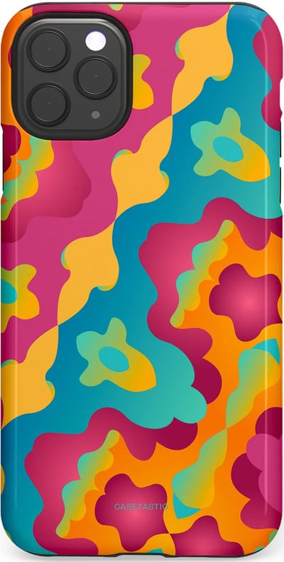 Casetastic Hoesje Geschikt voor Apple iPhone 11 Pro Max - Stijlvolle Beschermende Duo-layer Case - Vlektastisch
