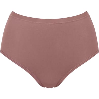sloggi GO Daily Cotton Highwaist 3P Dames Onderbroek - CACAO -