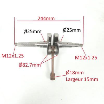 Vilebrequin d embiellage origine pour Scooter Yamaha 100 Neo'S 4VP-E1400-00 Neuf