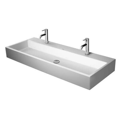 Duravit Vero Air washbasin ground with 2 x 1 tap hole 120 x 47 cm 2350120072