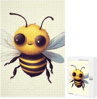 Houten Puzzel - Legpuzzel Volwassenen - Ontspanning en Decoratie - Gladde en Nauwkeurige Afwerking - 1000 Stukjes - Houtkleur
