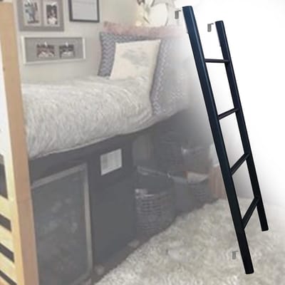 Stapelbedladder Camper - Zoldertrap Vliering - Veilig Klimmen - Inclusief Haken - Tot 150cm Hoog