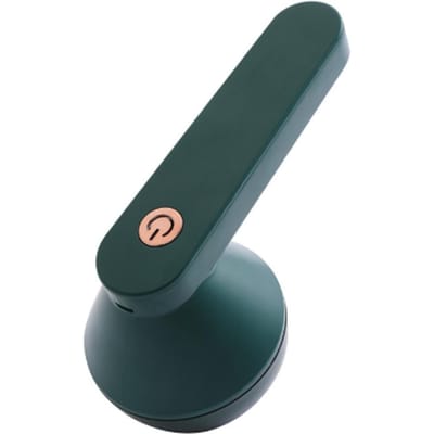 Rasoir anti-bouloches USB Rasoir à pull Défuzzer Portable Rechargeable Dispositif d'élimination des peluches Lames à 6 feuilles pour la maison le voyage Fournitures pour la maison vert