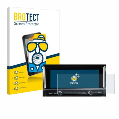 BROTECT - Screenprotector voor Porsche Macan 2019 PCM 5.0 - Folie Beschermfolie matte