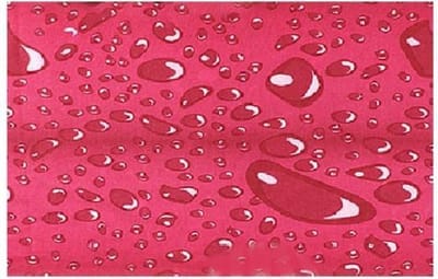 Haarsoires Haarband Multifunctioneel 45x25cm - Druppel Patroon - Roze - Elastische Stof - Bandana Col Nekwarmer - Sport Outdoor Casual - Unisex