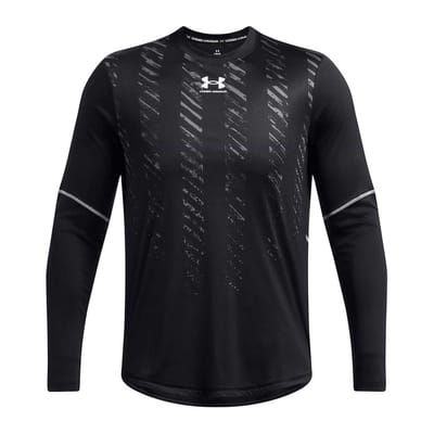 Under Armour Heren Regular T-shirt met lange mouwen (Zwart)