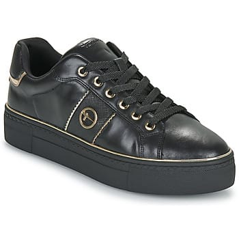 Tamaris Sneaker 1-23724-42 007 Dames Lage Damesschoenen M2372442 Zwart