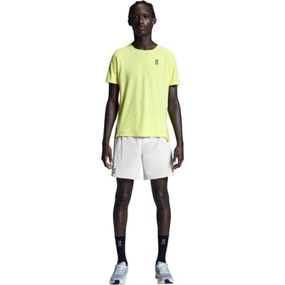 On Performance-t 2 M Limelight | Lime Maat: XS | Sport Shirts Outlet | Heren | Geel