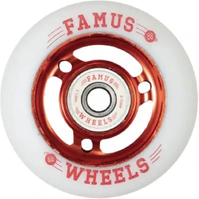 Set van 4 rollerwielen Famus Wheels 88A