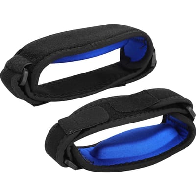 Support de coude de sport pour adultes, protection, coussinet, sangle, basketball, tennis (Bleu)