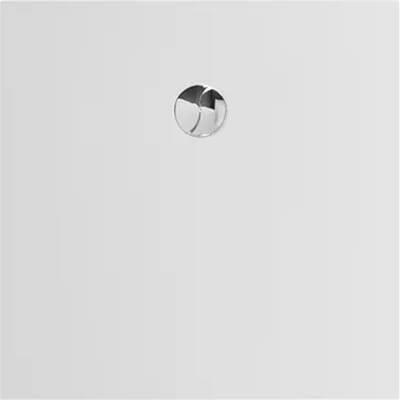 Allibert - Douchebak - Karbon 90 X 90 Cm - Polybeton - Wit