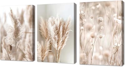 Canvas Muurkunst Set - Schilderij Prints - Wanddecoratie Kamer - Klaar om op te hangen - 30x40cm x3 - Natuurlandschap