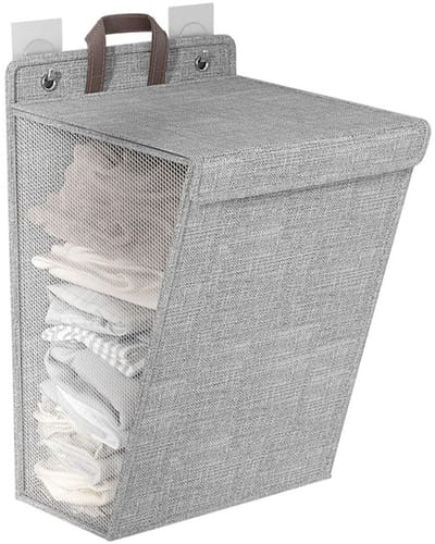 Dailygoods- Wasmand 40 Liter - Opvouwbaar - Multifunctionele Opbergmand - Draagbaar - Voor Slaapkamer/Badkamer - Lichtgewicht 0,6 kg