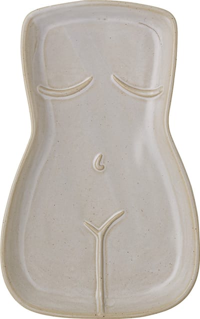 Bloomingville - Bila Schaal - Beige - Aardewerk