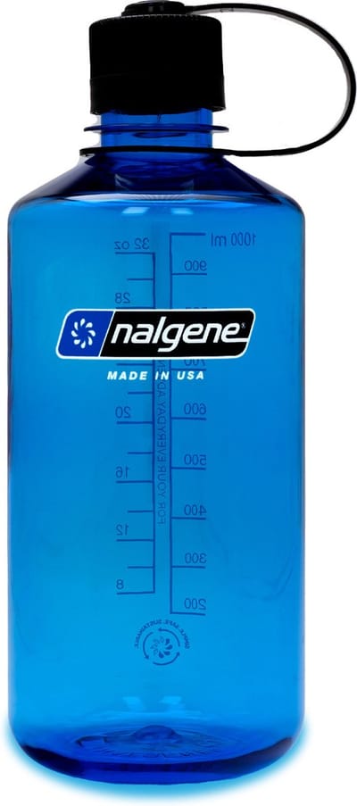 Nalgene - Narrow Mouth Bottle - drinkfles - waterfles - lekvrij - 1000ml - BPA free - SUSTAIN - Slate