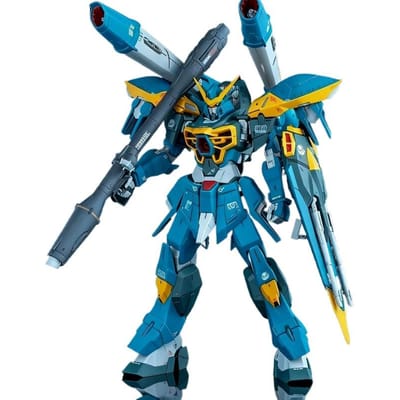 Nouveau Kit de Modèle à Assembler FM 1/100 Calamity Figurines d'Action Haute Détail Mobile Suit Jouet en Plastique Ornements à Collectionner Surprise Cadeau Garçon blue