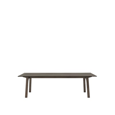 Muuto Earnest uitschuifbare tafel - dark oiled oak - 260 x 100 cm