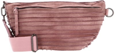 FREDsBRUDER Leren Gordeltas Riffel Beltbag Powder Rose Oud roze