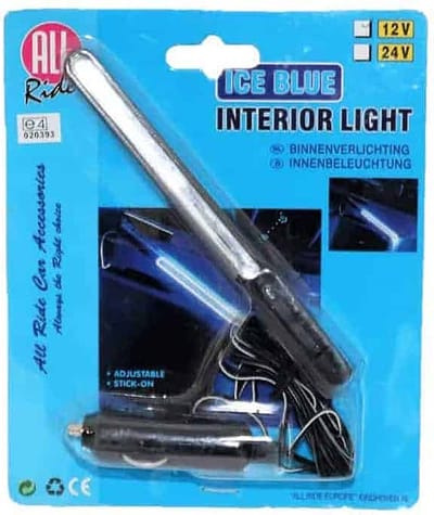 All Ride Interieur light neon blauw 12v