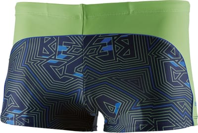 BECO zwembroek, boxer, donker groen/zwart, maat 5