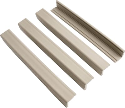 Prince Lionheart JUMBO Guards| Randbeschermers| 4 Secties Van 46cm| 3M® Dubbelzijdige Tape | Niet Giftig En Latexvrij - Créme