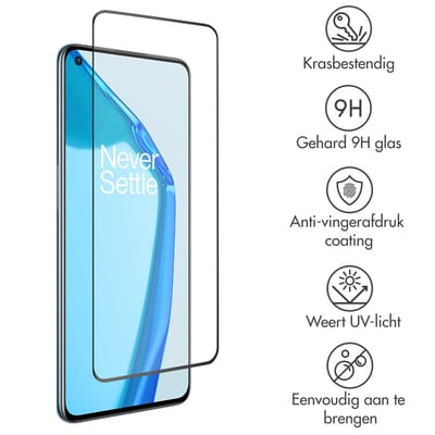 Accezz Screen Protector - Geschikt voor OnePlus 9 Pro - Gehard Glas Screenprotector