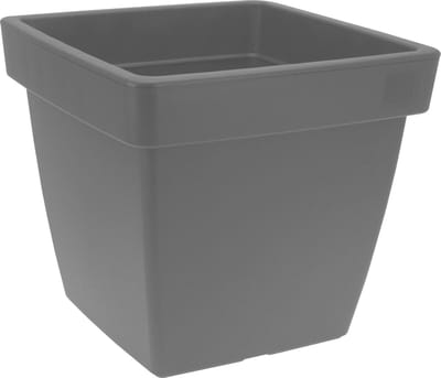 Bloempot vierkant 39 x 35 cm Blauw