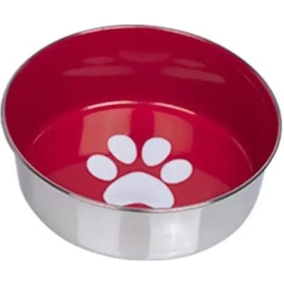 Roestvrijstalen anti-slip hondenbakken Nobby Pet Heavy Paw