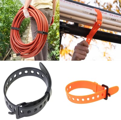 2 stuks rubberen spanbanden, multifunctionele zwarte spanbanden met snelsluiting, geschikt voor bagage, lading, lussen, sjorbanden met gesp voor kamperen, yogamatten en koorden.