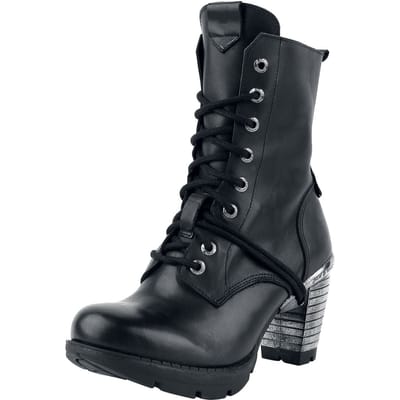 New Rock Trail Black Tacon Acero Laars zwart EU36 - Leer - Biker, Gothic, Industrial, Rock wear