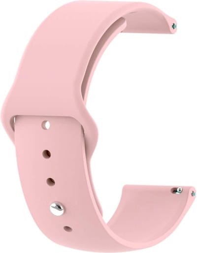 Siliconen bandje - geschikt voor Garmin Vivoactive 4 / Venu 2 / Venu 3 / Forerunner 255 / 265 - roze