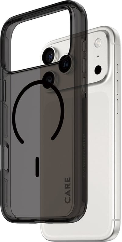 CARE by PanzerGlass Flagship Case Urban Explorer Smokey w. Black MagSafe iPhone 17 Pro Max