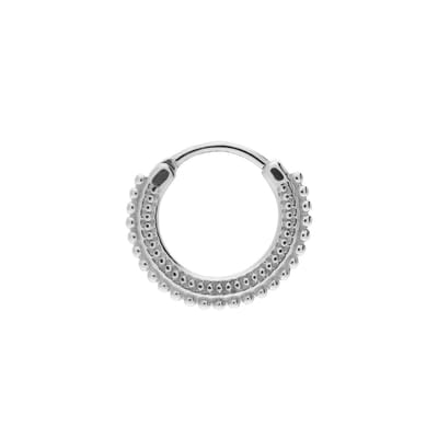 Lucardi - Dames Stalen helixpiercing - Piercing - Staal - Zilverkleurig