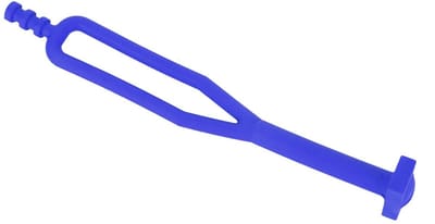 Dailygoods - Rubberen Zijband - Batterijriem Accessoire - Blauw - Motorfietsmontage - Universeel - Stabiliteit en Betrouwbaarheid