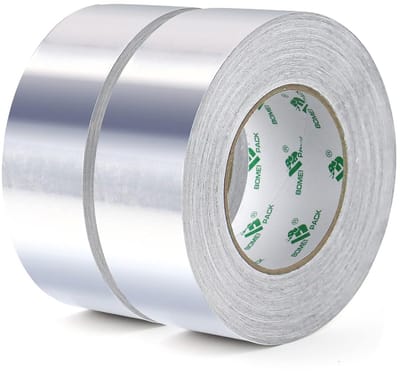 Aluminium Plakband 50 mm x 50 m - Waterdicht, Hittebestendig en Zelfklevend voor Sealen, Repareren en Isoleren