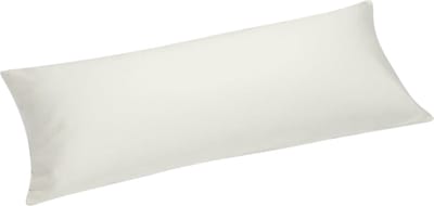 Yumeko kussensloop katoensatijn warm wit 40x80 - Bio, eco & fairtrade - 1 stuk