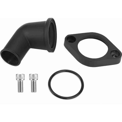 15 graden Draaibaar Thermostaathuis Waterhals Past voor SBC & BBC Chevy Motoren 283 302 305 327 8459BK
