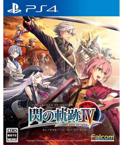 Playstation 4 - Japanse Anime - Falcom Eiyuu Densetsu Sen no Kiseki IV The End of Saga