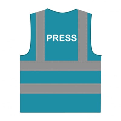 Press hesje RWS lichtblauw