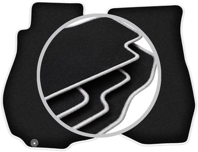 CARLUX-SILVER automatten voor: Nissan 350Z coupé (2003-2009)