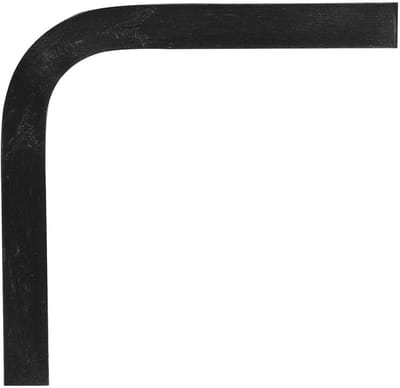 Leuningboog 90 graden - Trapleuning bocht - Trappen afwerken - Glad staal S235JR - 40x8 mm - Staal
