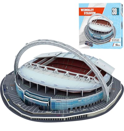 Premium Bouwpakket - Voor Volwassenen en Kinderen - Bouwpakket - 3D puzzel - Modelbouwpakket - DIY - Wembley Stadion