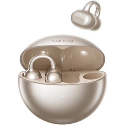 SANAG Sena S6 Ultra Oorclip Bluetooth Headset Botgeleiding Concept In-Ear Sport Compatibel met Apple en Xiaomi