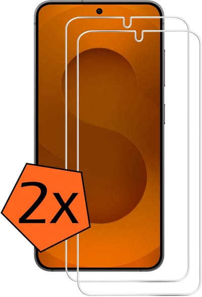 Screenprotector - 2 Stuks - Geschikt voor Samsung Galaxy S25 Edge - Extra Sterk - Gehard Glas - Beschermglas - Tempered Glass - Screen Protector