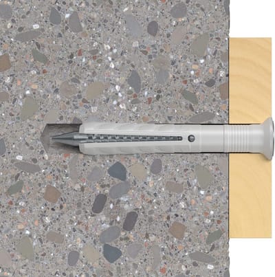 Nagelplug Set - Bevestigingspluggen - Snel Monteren - Inslagblokkering - 5x30/5 - Standaard