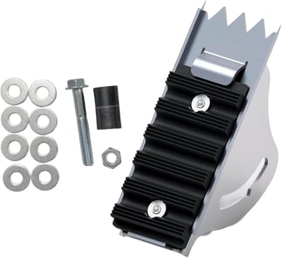 Ladder Verlengstuk - Ladder Stabiliteit - Veilig Werken - Anti-slip Rubber - 9.5 cm Breedte - Aluminium